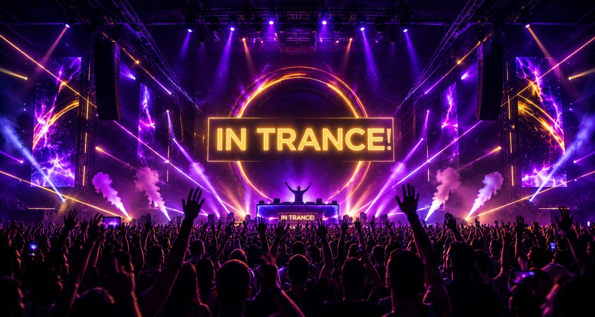 In Trance live on stage in Tel Aviv
